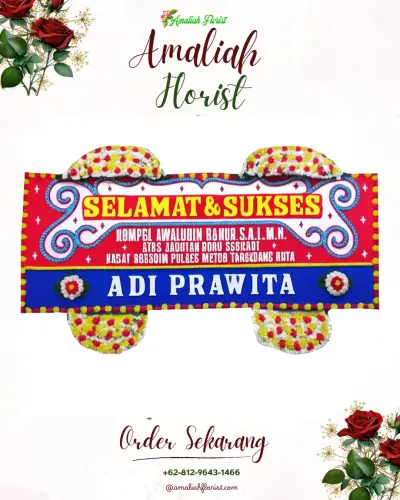 Karangan Bunga Ucapan Selamat di Siwungkuk